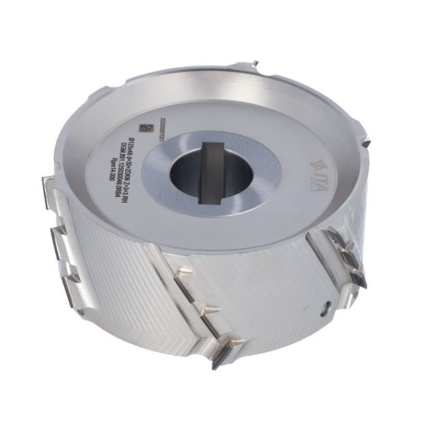 Фреза насадная DGM DIA D=125 I=48 d=30+2CH Z=3+3 (Z18) H=4,5 RH, фото , изображение 2 | SNABZHENIE.com.ua Фреза насадная DGM DIA D=125 I=48 d=30+2CH Z=3+3 (Z18) H=4,5 RH, фото , изображение 2 | SNABZHENIE.com.ua