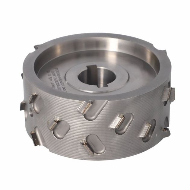 Фреза насадная DGM D=125 l=50 d=30+2CH LN Z=3+3 (21) a30° H=4,5 LH 12 мм, фото , изображение 2 | SNABZHENIE.com.ua