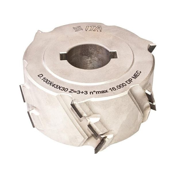 DGM Фреза насадная DIA D=125 I=64 d=30+2CH Z=3+3 H=4,5 RH без фаски, фото  | SNABZHENIE.com.ua