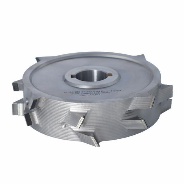 Фреза насадна DGM DIA D=150 l=35 d=30+2CH Z=4+4 (Z16) H5,0 SYM 25°, фото  | SNABZHENIE.com.ua
