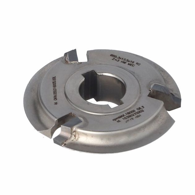 Фреза насадная GKN SCM K250 HM D=55,3 I=5,5 F=16+2CH Z=3 R=2 LH, фото , изображение 2 | SNABZHENIE.com.ua