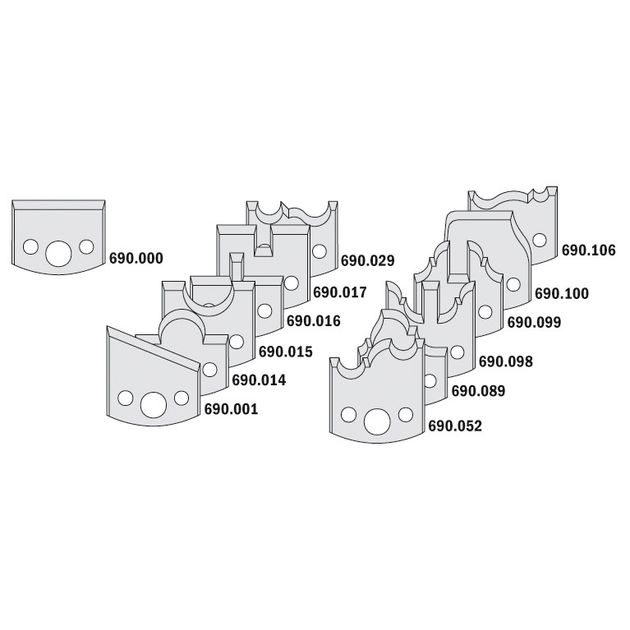 Набор насадных фрез D=100 I=40 F=31,75 RPM=5500-8400 MEC ALU, фото , изображение 3 | SNABZHENIE.com.ua Набор насадных фрез D=100 I=40 F=31,75 RPM=5500-8400 MEC ALU, фото , изображение 3 | SNABZHENIE.com.ua