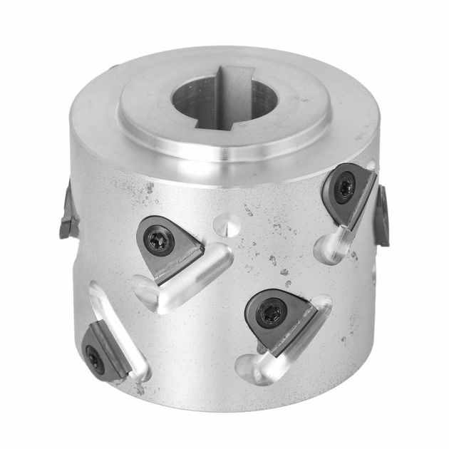 Фреза насадна DGL D=80 I=47/65 d=25+2CHZ=2+2 (10) H=3 LH з нижньою фаскою / фланцем, фото , зображення 5 | SNABZHENIE.com.ua