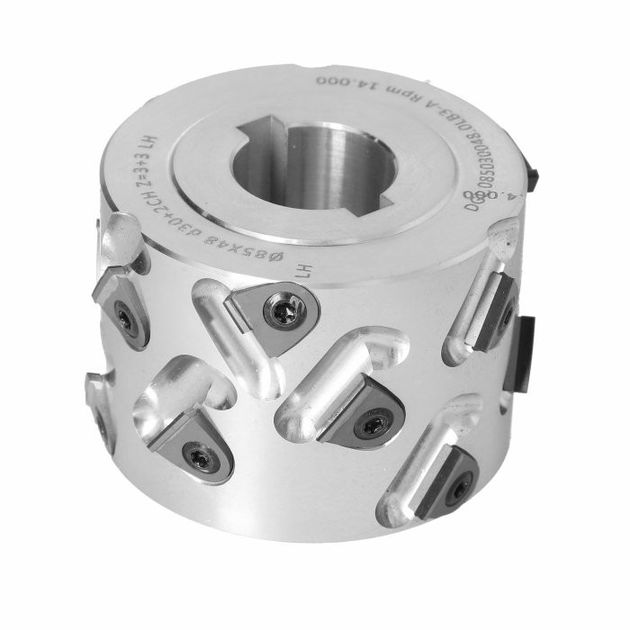 Фреза насадная DIA D=85 I=48 d=30+2CH Z=3+3 (15) a30° H=3 LH 8 мм, фото , изображение 3 | SNABZHENIE.com.ua Фреза насадная DIA D=85 I=48 d=30+2CH Z=3+3 (15) a30° H=3 LH 8 мм, фото , изображение 3 | SNABZHENIE.com.ua