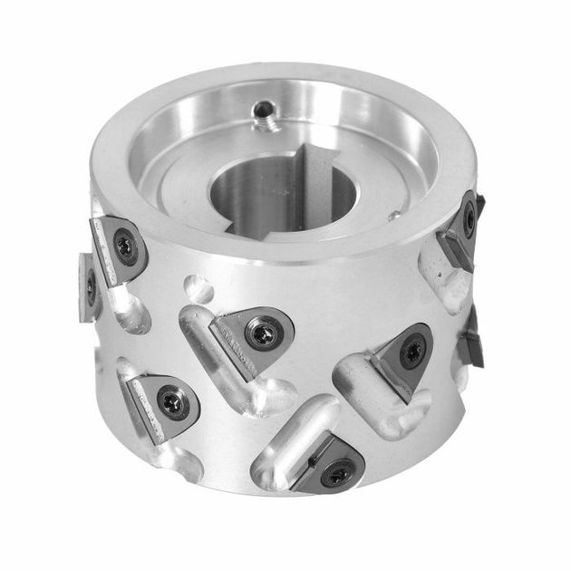 Фреза насадная DIA D=85 I=48 d=30+2CH Z=3+3 (15) a30° H=3 RH верхнее 8 мм, фото , изображение 5 | SNABZHENIE.com.ua