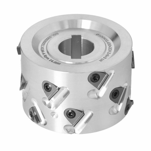 Фреза насадная D=100 l=51 d=30+2CH Z=3+3 (15) a30° H3 LH, подшипник 4 мм, фото , изображение 3 | SNABZHENIE.com.ua Фреза насадная D=100 l=51 d=30+2CH Z=3+3 (15) a30° H3 LH, подшипник 4 мм, фото , изображение 3 | SNABZHENIE.com.ua