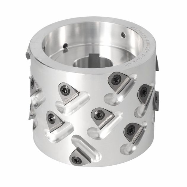 DGL Фреза насадна DIA D=100 I=65 d=30+2CHZ=3+3 (21) a45° H=3 LH для підфрезування верхнього / SCM, фото , зображення 3 | SNABZHENIE.com.ua