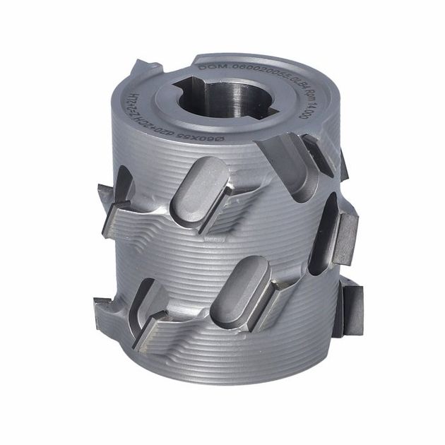 Фреза насадна DGM DIA D=60 l=55 d=20+2CH Z=2+2 H=4,5 LH, фото , зображення 3 | SNABZHENIE.com.ua