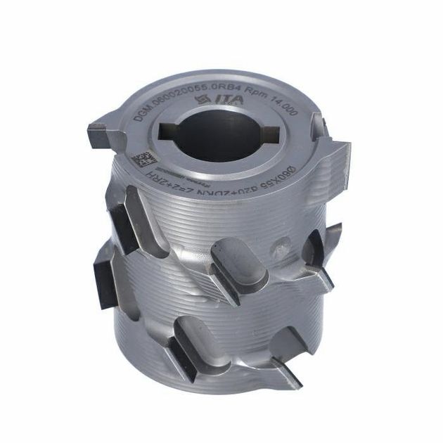 Фреза насадная DGM DIA D=60 l=55 d=20+2CH Z=2+2 H=4,5 RH, фото , изображение 5 | SNABZHENIE.com.ua Фреза насадная DGM DIA D=60 l=55 d=20+2CH Z=2+2 H=4,5 RH, фото , изображение 5 | SNABZHENIE.com.ua