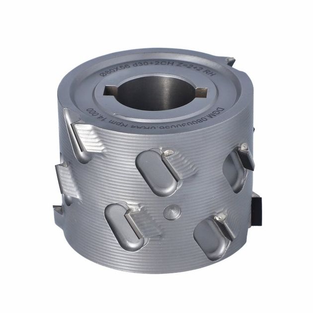 Фреза насадная D=80 I=56 d=30+2CH Z=2+2 (14) H4,5 LH без фаски SCM K100, фото , изображение 3 | SNABZHENIE.com.ua Фреза насадная D=80 I=56 d=30+2CH Z=2+2 (14) H4,5 LH без фаски SCM K100, фото , изображение 3 | SNABZHENIE.com.ua