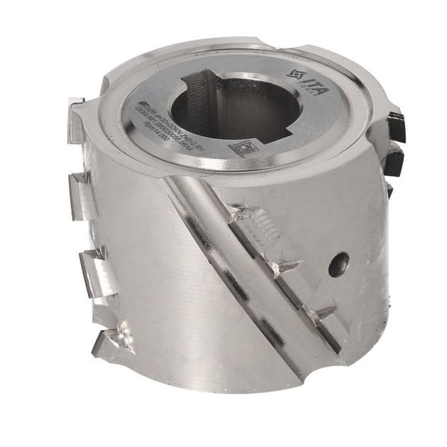 Фреза насадна D=80 I=56 d=30+2CH LNZ=2+2 (14) H4,5 RH без фаски SCM K100, фото , зображення 3 | SNABZHENIE.com.ua