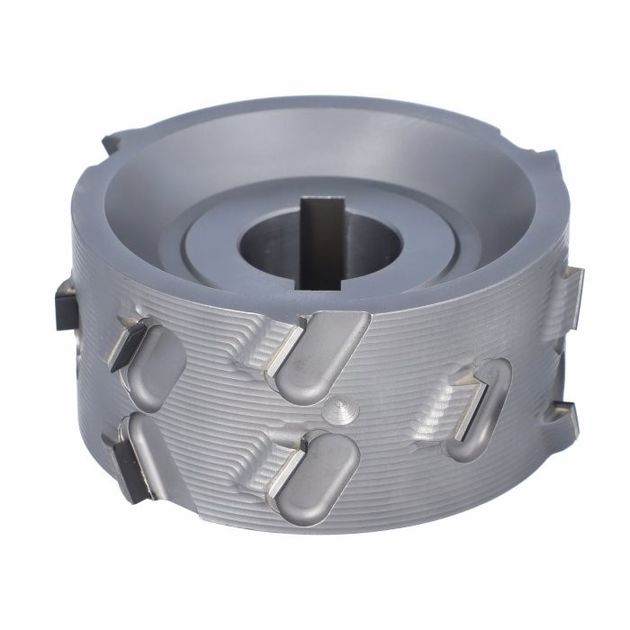 DGM Фреза насадная DIA D=100 I=43 d=30+2CH Z=3+3 (15) H4,5 RH верхняя фаска, фото , изображение 9 | SNABZHENIE.com.ua