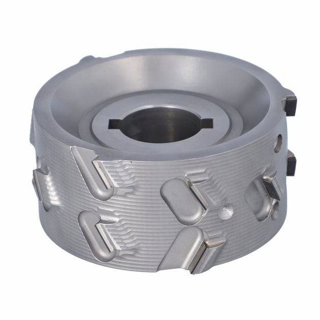 DGM Фреза насадная DIA D=100 I=43 d=30+2CH Z=3+3 (15) H4,5 RH верхняя фаска, фото , изображение 17 | SNABZHENIE.com.ua