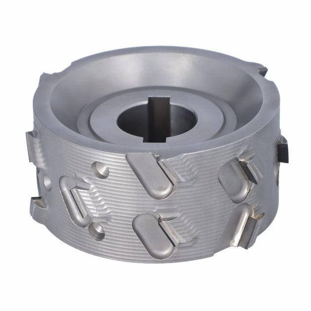 DGM Фреза насадная DIA D=100 I=43 d=30+2CH Z=3+3 (15) H4,5 RH верхняя фаска, фото , изображение 19 | SNABZHENIE.com.ua