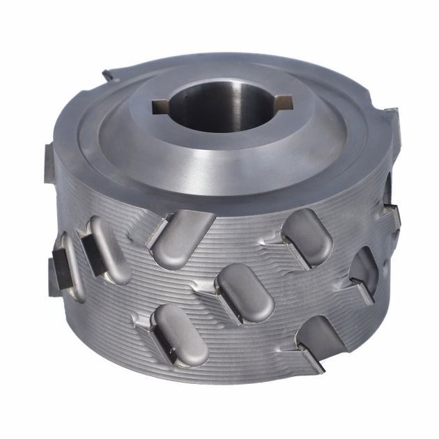 Фреза насадная D=100 l=51 d=30+2CH Z=3+3 (21) H4,5 RH 9mm SCM K360, фото , изображение 7 | SNABZHENIE.com.ua