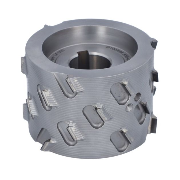 DGM Фреза насадная DIA D=100 l=64 d=30+2CH Z=3+3 (24) H4,0 RH двусторонняя фаска, фото , изображение 3 | SNABZHENIE.com.ua