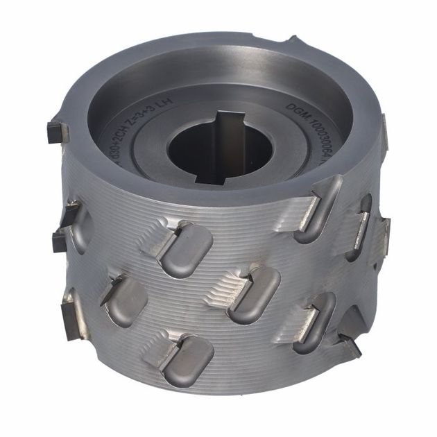 Фреза насадная D=100 l=64 d=30+2CHZ=3+3 (24) H4,5 LH, фаска 11 мм, подшипник 5 мм, фото , изображение 3 | SNABZHENIE.com.ua