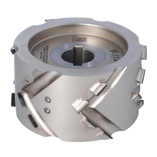 DGM Фреза насадная DIA D=125 I=64 d=30+2CH Z=3+3 (Z24) H=4 без фаски, фото , изображение 3 | SNABZHENIE.com.ua