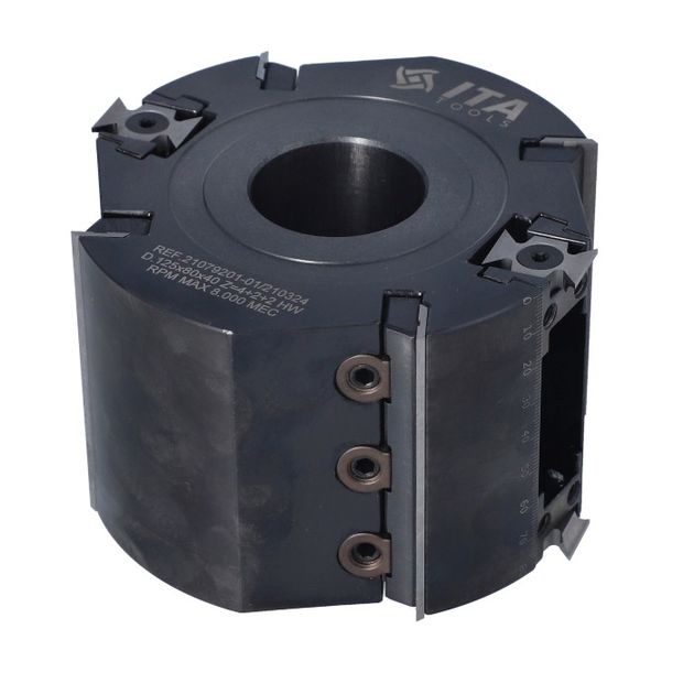 Фреза насадная GM2 D=125 F=40 I=80, фото , изображение 3 | SNABZHENIE.com.ua Фреза насадная GM2 D=125 F=40 I=80, фото , изображение 3 | SNABZHENIE.com.ua