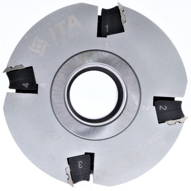 Фреза насадная GSC D=125 F=40 I=130 Z4 ALU Centrolock с ножами HSS, фото , изображение 5 | SNABZHENIE.com.ua Фреза насадная GSC D=125 F=40 I=130 Z4 ALU Centrolock с ножами HSS, фото , изображение 5 | SNABZHENIE.com.ua