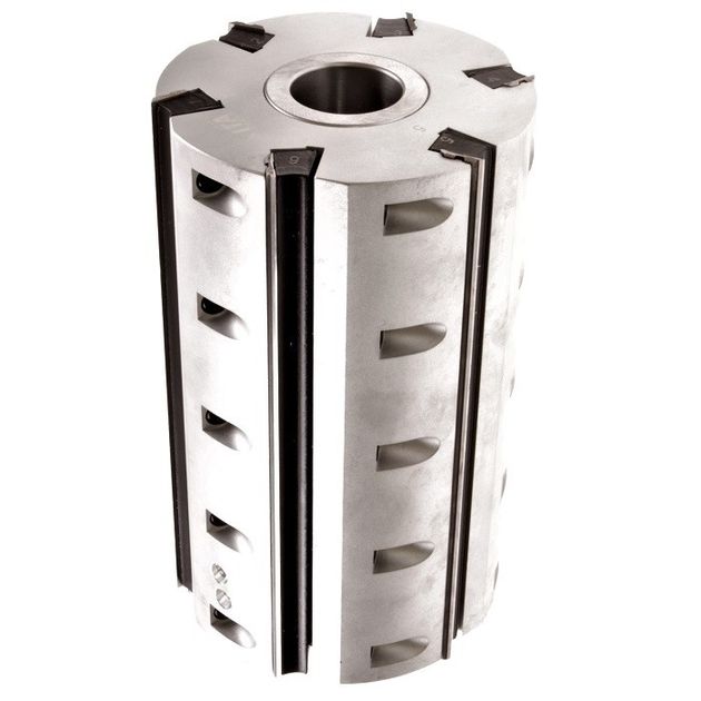 Фреза насадная D=140 F=40 I=230 Z6 ALU Centrolock с ножами HSS, фото , изображение 3 | SNABZHENIE.com.ua Фреза насадная D=140 F=40 I=230 Z6 ALU Centrolock с ножами HSS, фото , изображение 3 | SNABZHENIE.com.ua