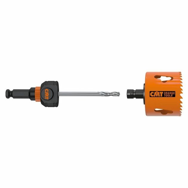 Коронка Bi-Metal+ 102 мм для металла и алюминия CMT, фото , изображение 3 | SNABZHENIE.com.ua Коронка Bi-Metal+ 102 мм для металла и алюминия CMT, фото , изображение 3 | SNABZHENIE.com.ua