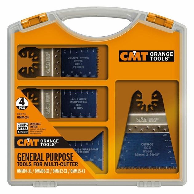 OMM-X4 Набір з 4 пилок для осциляторів CMT OMM04-X1, OMM06-X1, OMM12-X1, OMM15-X1, фото  | SNABZHENIE.com.ua