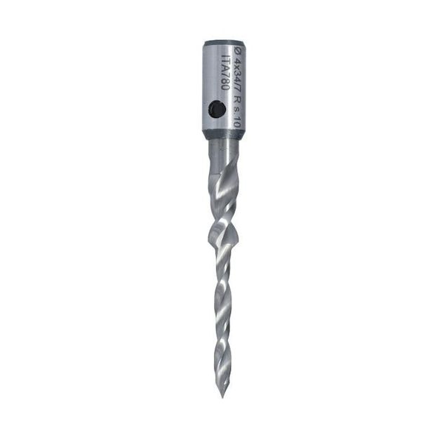 Свердло VBM D1=4 D2=7 L1=34 L2=20 L3=26 L=80 S=10 RH ITA TOOLS, фото  | SNABZHENIE.com.ua