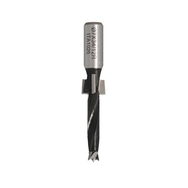 Сверло WBW D1=7 D2=12 L1=34 L2=14 L=70 S=10 RH ITA TOOLS, фото  | SNABZHENIE.com.ua