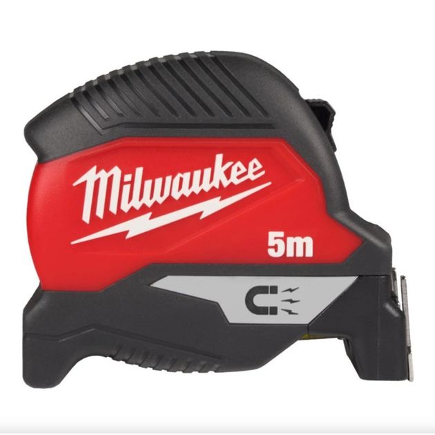 Рулетка магнитная MAGNETIC MILWAUKEE (Gen4), (полотно 30мм), 5м, фото  | SNABZHENIE.com.ua