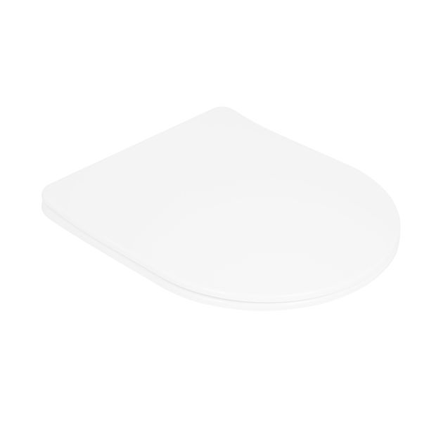 Унитаз подвесной Qtap Robin New Ultra Quiet с сиденьем с сиденьем Soft-Close  WHITE QT13332381АSW, фото , изображение 8 | SNABZHENIE.com.ua Унитаз подвесной Qtap Robin New Ultra Quiet с сиденьем с сиденьем Soft-Close  WHITE QT13332381АSW, фото , изображение 8 | SNABZHENIE.com.ua