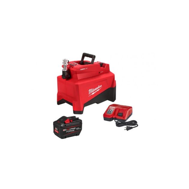 Насос вспомогательный аккумуляторный гидравлический MILWAUKEE M18 HUP700-121 (ЗУ+1Х12Ач) FORGE™, фото  | SNABZHENIE.com.ua