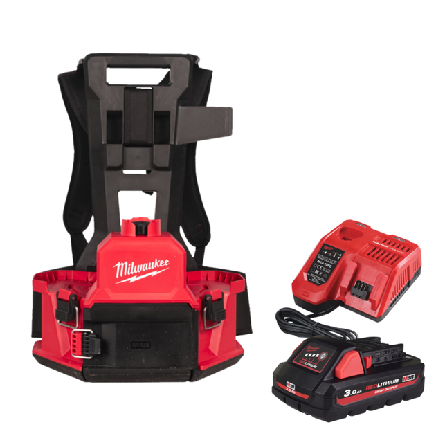 Опрыскиватель ранцевый аккумуляторный (базовая станция) MILWAUKEE M18 BBPFP2-301 (ЗУ+1акк.Х3Ач), фото  | SNABZHENIE.com.ua