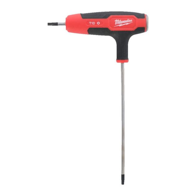 Ключ Г-образный TORX MILWAUKEE с комфортной ручкой, T10 с шаром, фото  | SNABZHENIE.com.ua