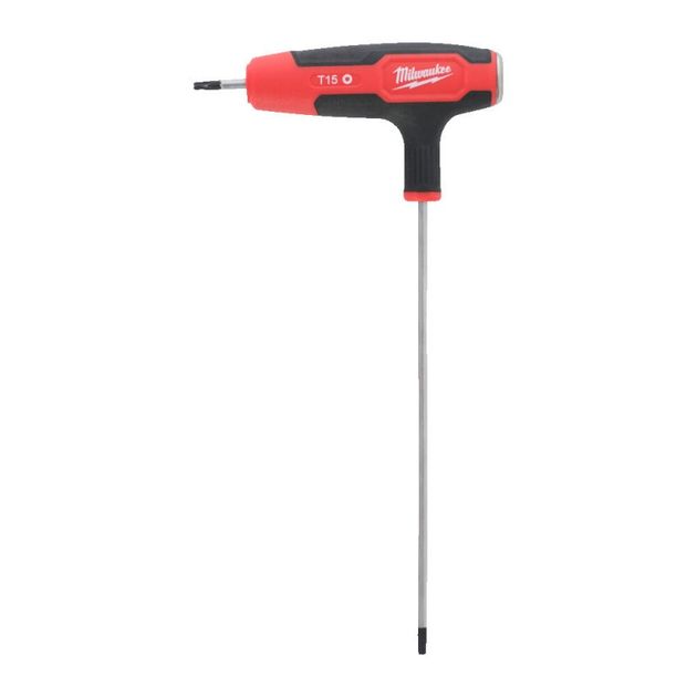 Ключ Г-образный TORX MILWAUKEE с комфортной ручкой, T15 с шаром, фото  | SNABZHENIE.com.ua