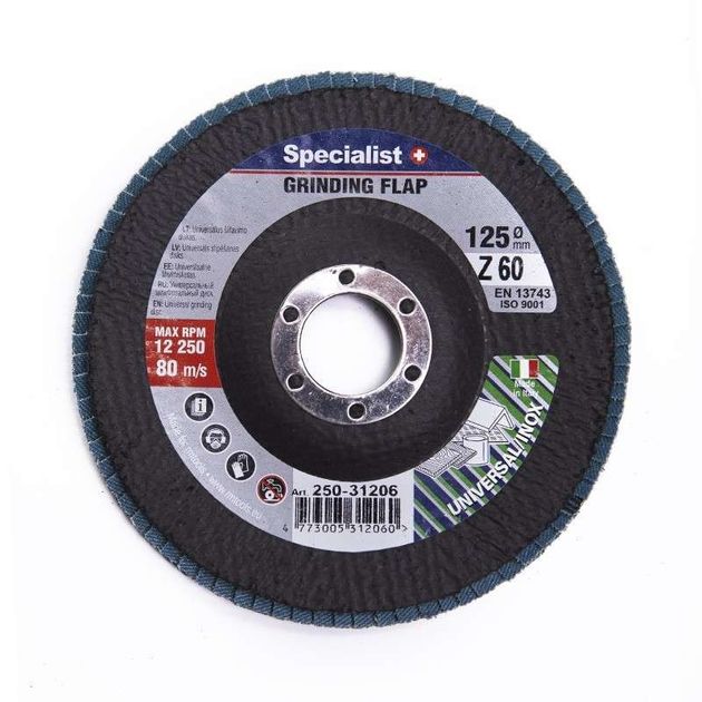 Диск шліфувальний пелюстковий Specialist+ ZIRCONIUM 125 ZK60, фото  | SNABZHENIE.com.ua