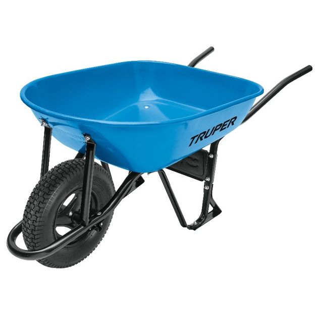 Строительная тачка TRUPER с усиленной шиной 16", 80 л (CAT-50ND), фото  | SNABZHENIE.com.ua