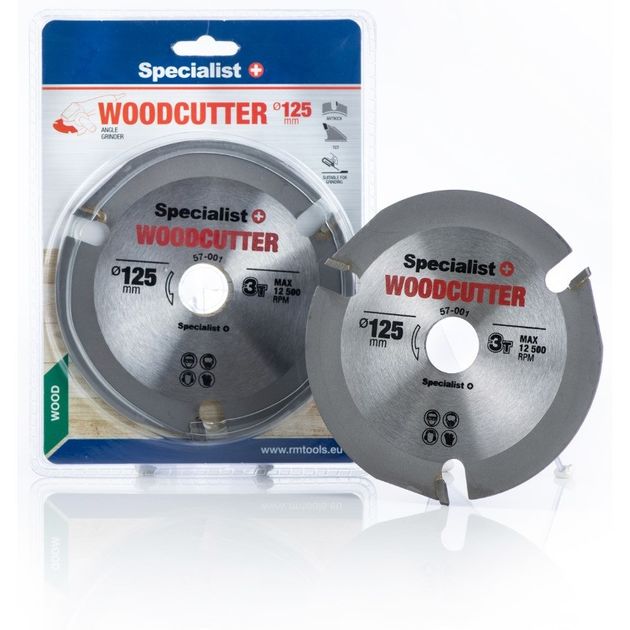 Диск отрезной Specialist+ WOODCUTTER 125x22 для дерева, фото  | SNABZHENIE.com.ua