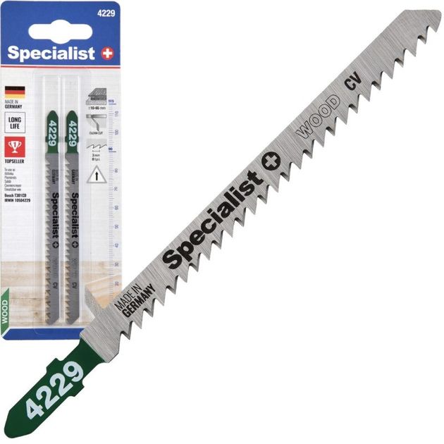 Набор полотен для лобзика Specialist+ T301CD, 2 шт., фото  | SNABZHENIE.com.ua