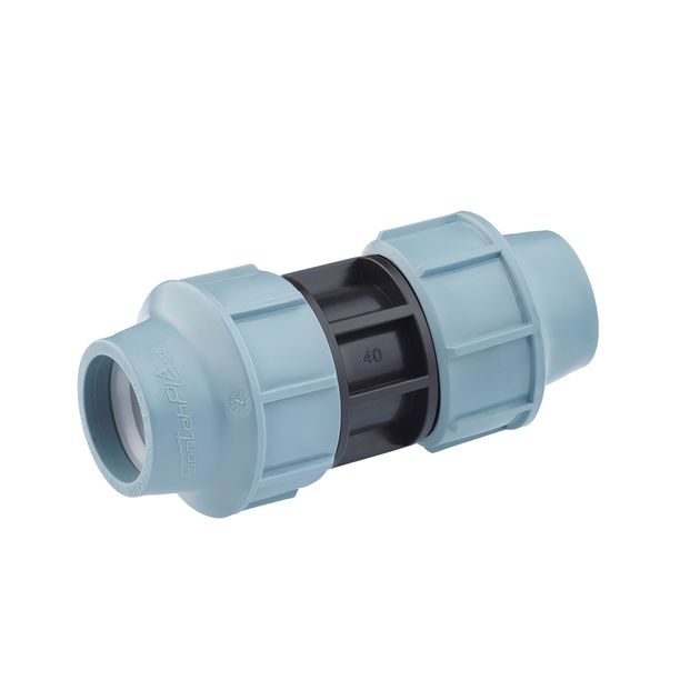 Муфта ПЭ SantehPlast 40х40 мм, фото  | SNABZHENIE.com.ua