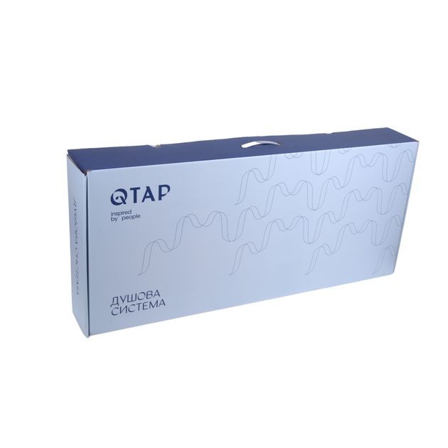 Душевая система универсальная Qtap Swan Cascada на три потребителя (с изливом) QTSWA111CRW45570 Chrome/White, фото , изображение 9 | SNABZHENIE.com.ua Душевая система универсальная Qtap Swan Cascada на три потребителя (с изливом) QTSWA111CRW45570 Chrome/White, фото , изображение 9 | SNABZHENIE.com.ua