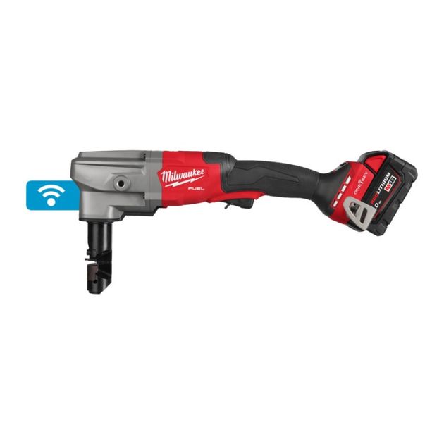 Ножницы по металлу аккумуляторные бесщёточный MILWAUKEE, M18 FNB35-502X (3,5мм) (ЗУ+2ак.Х5Ач+HDкейс), фото  | SNABZHENIE.com.ua