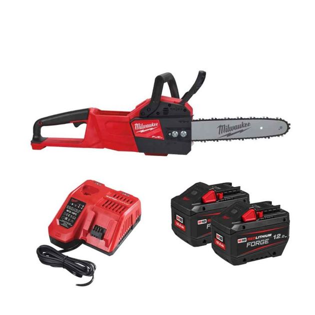 Пила цепная аккумуляторная бесщёточная MILWAUKEE M18 FCHSC-122 (шина 30см) (ЗУ+2акк.Х12Ач) FORGE™, фото  | SNABZHENIE.com.ua