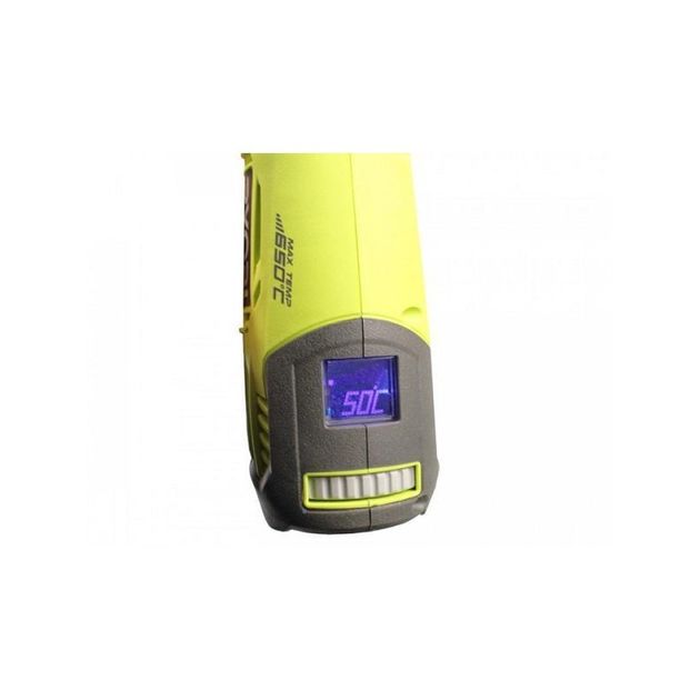 Фен строительный Ryobi EHG2020LCD, 2000Вт, 250/500л/мин, 50-650С, LCD, 0.8кг, фото , зображення 3 | SNABZHENIE.com.ua Фен строительный Ryobi EHG2020LCD, 2000Вт, 250/500л/мин, 50-650С, LCD, 0.8кг, фото , зображення 3 | SNABZHENIE.com.ua