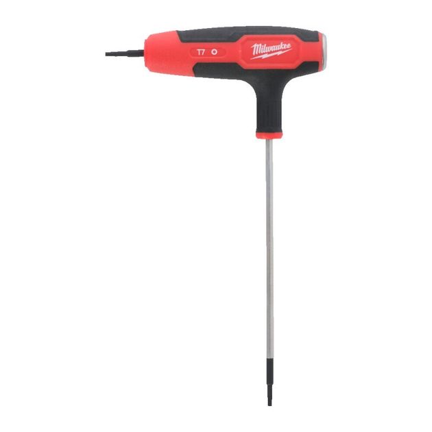 Ключ Г-образный TORX MILWAUKEE с комфортной ручкой, T7 с шаром, фото  | SNABZHENIE.com.ua