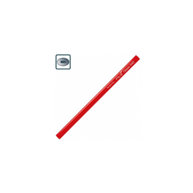 Олівець столярний Pica Classic 540, Carpenter Pencil, 2H, 24см (100), фото  | SNABZHENIE.com.ua