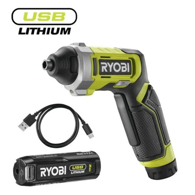 Отвертка аккумуляторная RYOBI RSD4-120T (5133006210), фото  | SNABZHENIE.com.ua