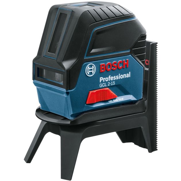 Bosch Нівелір лазерний GCL 2-15, до 15м, ±0.3мм/м, + RM1, 0.5кг, фото , изображение 2 | SNABZHENIE.com.ua
