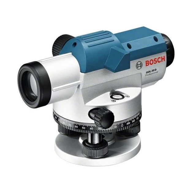 Bosch Нівелір оптичний Bosch GOL 20D, до 60м, ±3.0мм/30м, зум х20, 1.5кг, фото  | SNABZHENIE.com.ua