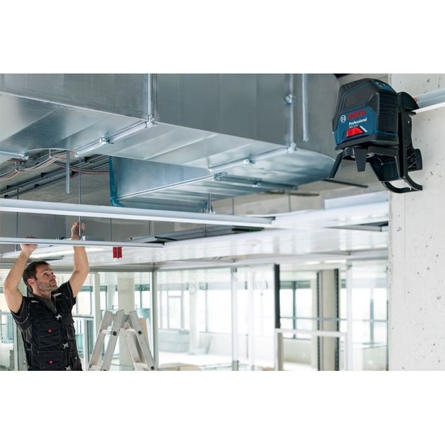 Bosch Нівелір лазерний GCL 2-15, до 15м, ±0.3мм/м, + RM1, 0.5кг, фото , изображение 5 | SNABZHENIE.com.ua